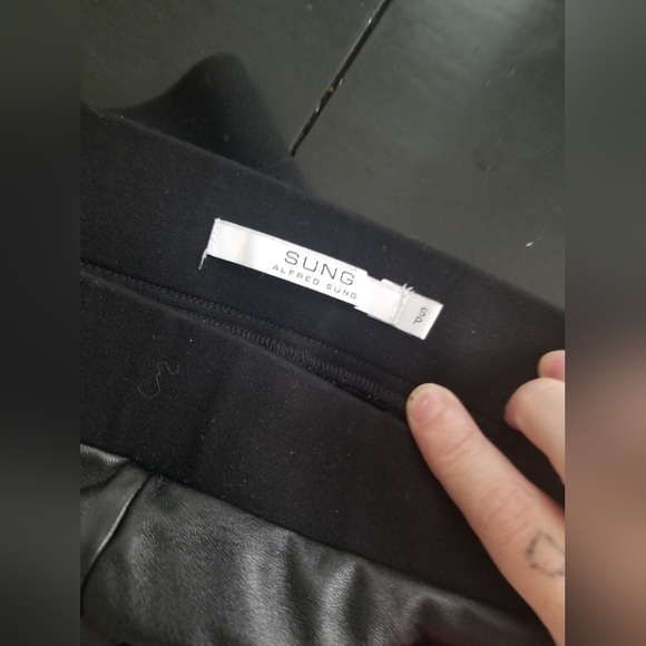 Alfred sung pleather pants - Picture 3 of 3